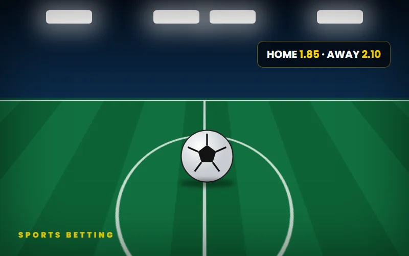 Football stadium under floodlights representing 96M sports betting markets
