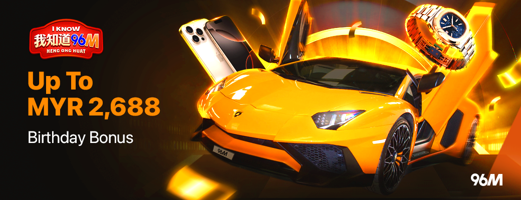 96M Casino BIRTHDAY BONUS