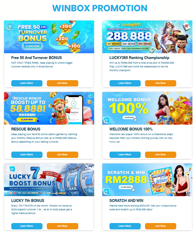 winbox promotion page